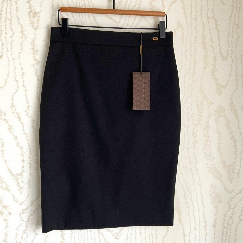 Gucci Knee-Length Pencil Skirt Size: EU/IT 42 US 6